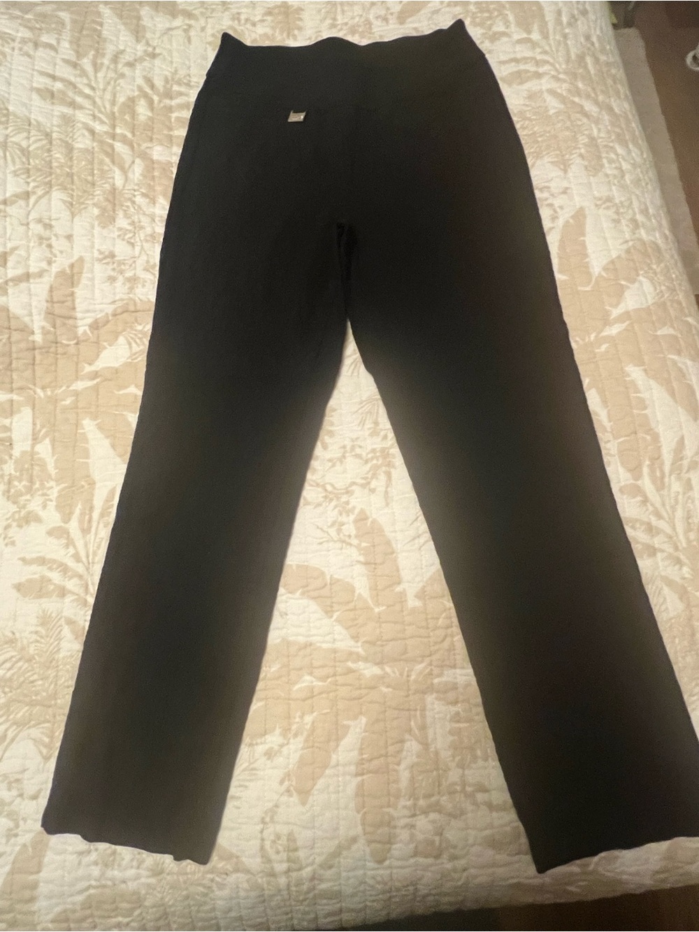 Lulu-B Black Straight-Leg Women's Pants